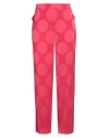 Xandres Woman Pants Fuchsia Size 18 Recycled Polyester, Viscose In Pink