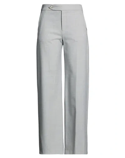 Xandres Woman Pants Grey Size 16 Wool, Polyester, Elastane In Gray