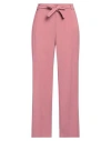 Xandres Woman Pants Antique Rose Size 6 Recycled Polyester, Polyester, Polyethylene In Pink