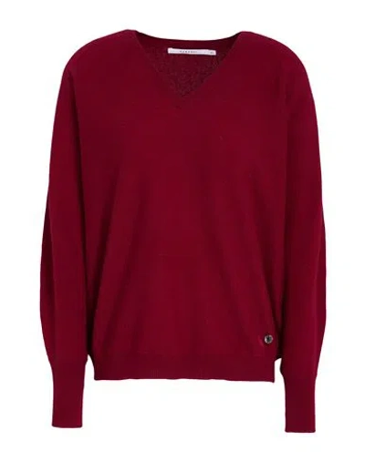 Xandres Woman Sweater Garnet Size S Cashmere In Red