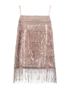 Xandres Woman Top Rose Gold Size 16 Polyester In Rose Gold