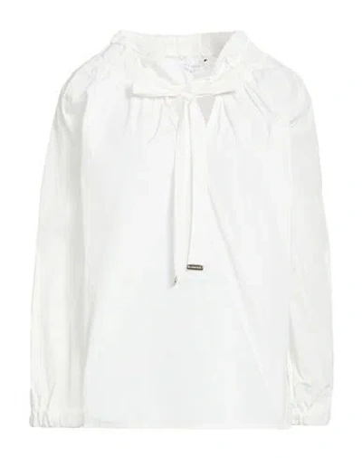 Xandres Woman Top White Size 8 Polyester