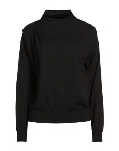 Xandres Woman Turtleneck Black Size Xs Merino Wool