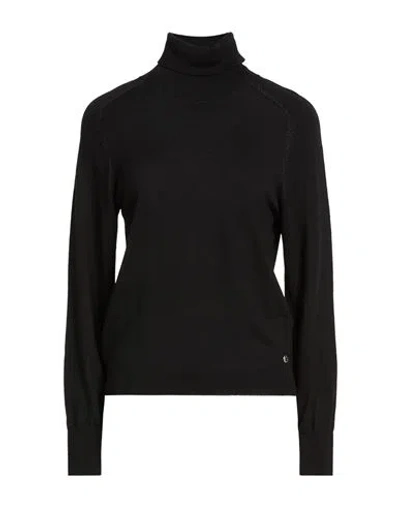 Xandres Woman Turtleneck Black Size Xs Merino Wool