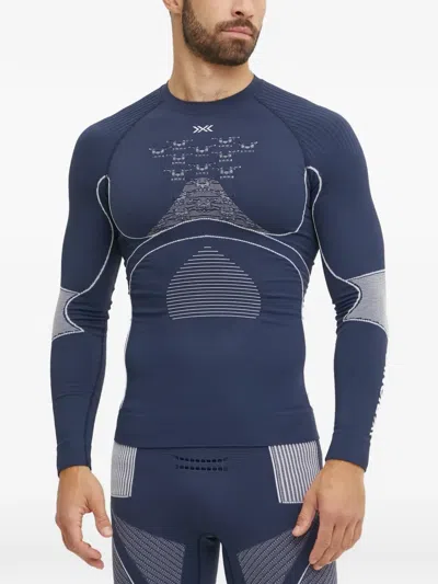 X-bionic Energy Accumulator 4.0 Long-sleeve T-shirt In Blue