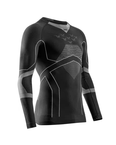 X-bionic Felpa Energy Accumulator Black Light Grey