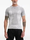 X-bionic Logo-patch Short-sleeve T-shirt In White