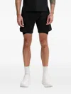 X-bionic Logo-print Panelled Shorts In Multi