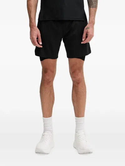 X-bionic Logo-print Panelled Shorts In Multi