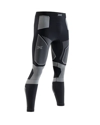 X-bionic Men's Performance Compression Leggings In Black/light Grey