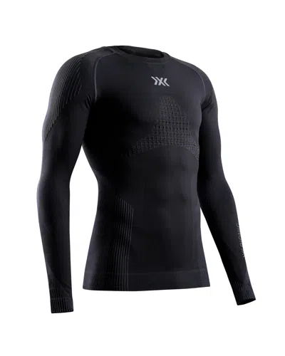 X-bionic Men's Seamless Compression Base Layer Top In Black