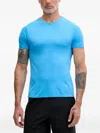 X-bionic Xceed Logo-print Short-sleeve T-shirt In Blue