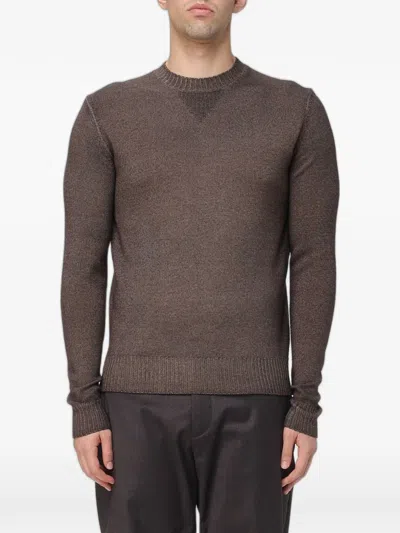 Xc Crew Neck Sweater In Brown