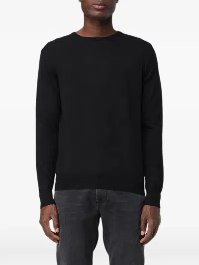 Xc Crew-neck Merino Sweater In Black