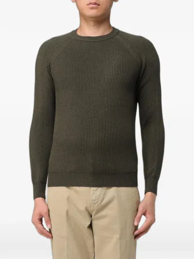 Xc Ribbed Raglan-sleeve Sweater In Green