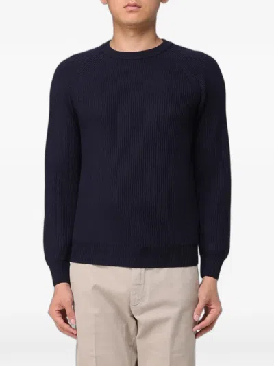Xc Ribbed-knit Raglan-sleeve Sweater In Multi