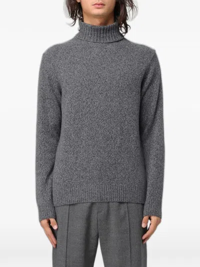 Xc Roll-neck Sweater In Gray