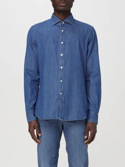 Xc Shirt  Men Color Denim