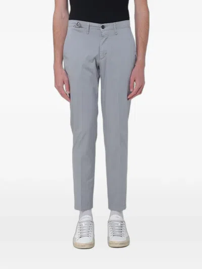 Xc Slim-fit Chinos Trousers In Gray