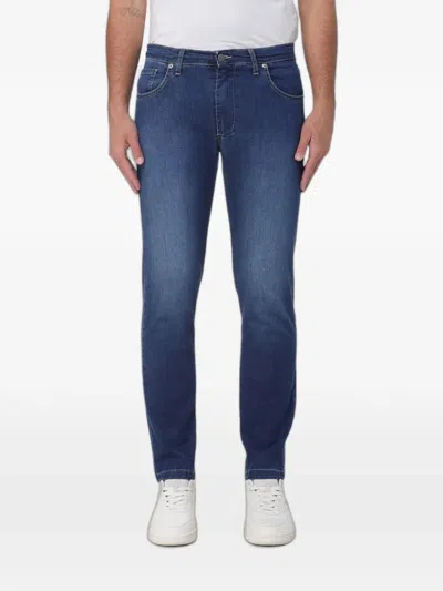 Xc Slim-fit Five-pocket Jeans In Blue