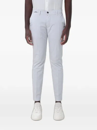 Xc Slim-fit Gabardine Trousers In White