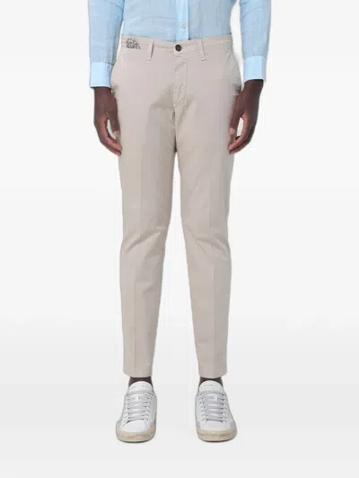 Xc Slim-fit Gabardine Trousers In Neutral