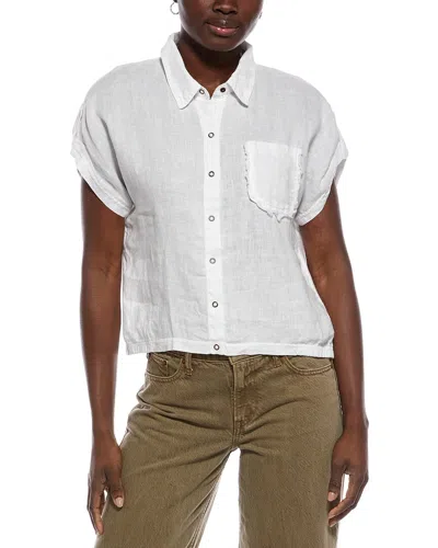 XCVI XCVI ABNER LINEN-BLEND TOP