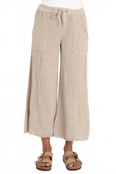 Xcvi Ace Wide Leg Pants In Ripple Pigment In Neutral