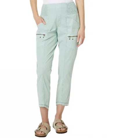 Xcvi Acker Slim Pant In Aquifer In Blue