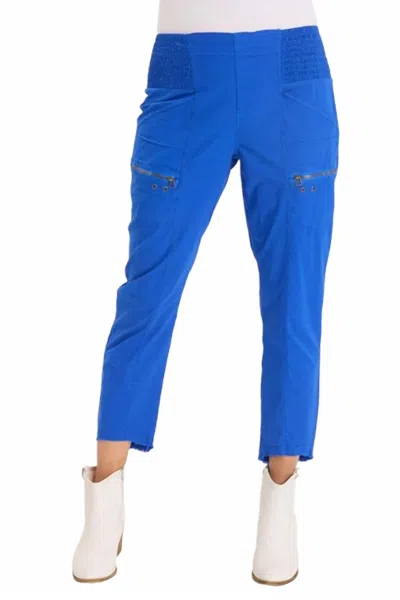 Xcvi Acker Slim Pant In Honorable Blue