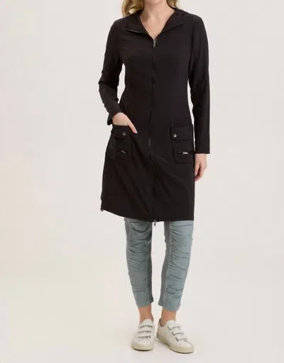 Xcvi Active Rufino Jacket Dress In Black