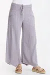 Xcvi Aimon Pant In Distress Wash In Blue