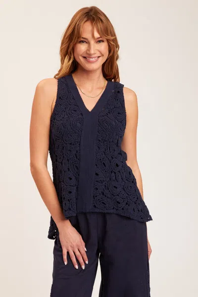 Xcvi Alistair Tank In Blue