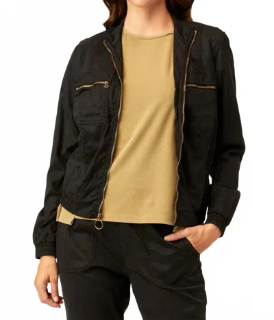 Xcvi Amis Bomber Jacket In Black