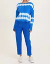 Xcvi Annika Long Sleeve Top In Blue In Blue