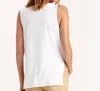 Xcvi Wearables Gauze Minerva Tank In White