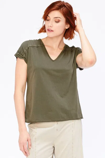 Xcvi Arabella Tee In Green