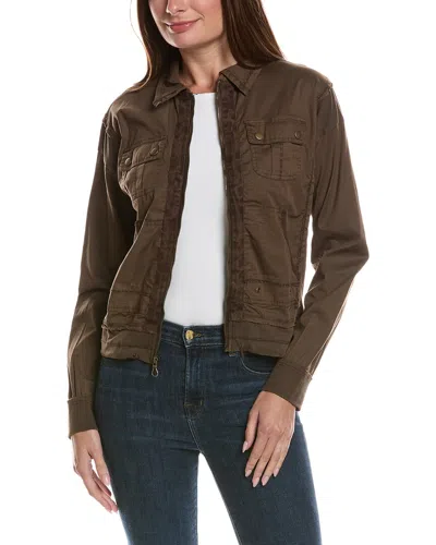 Xcvi Ari Bomber Jacket In Brown