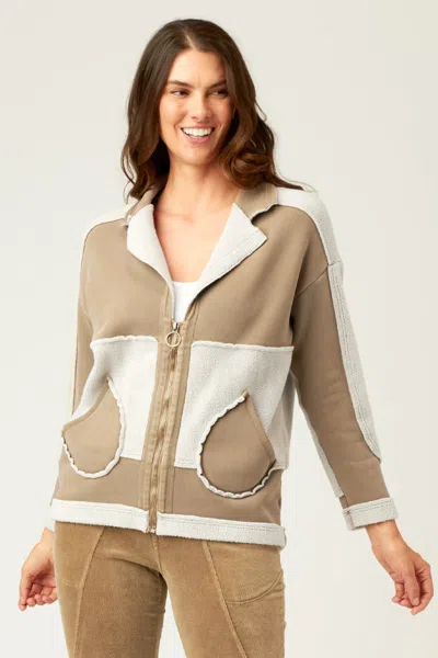 Xcvi Arlo Jacket In Beige