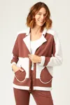 Xcvi Arlo Jacket In Brown