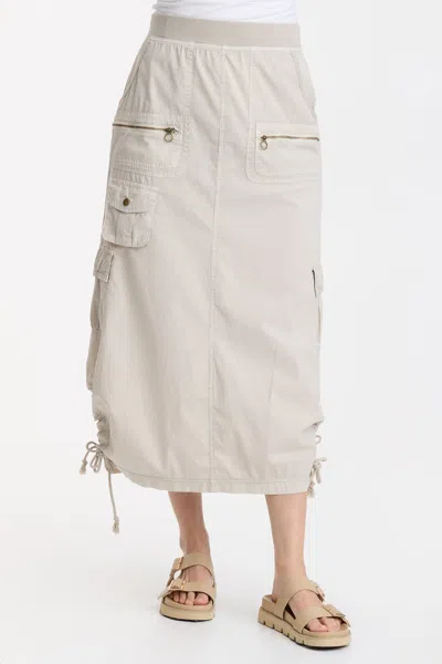 Xcvi Armel Cargo Skirt In Grey