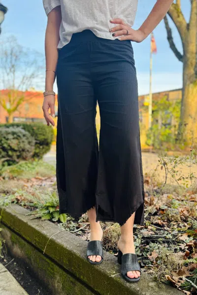 Xcvi Astri Wide Leg Pant In Black