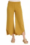 Xcvi Asymmetric Wide Leg Pants In Radiance In Yellow