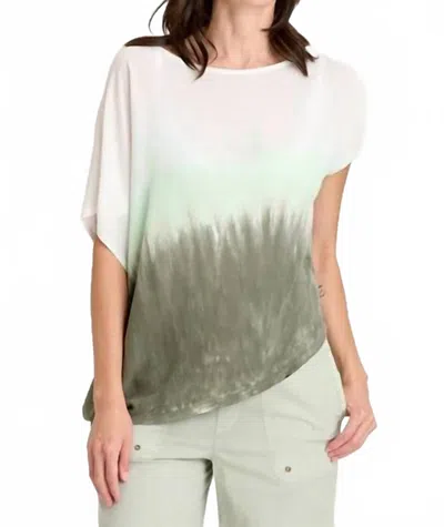 Xcvi Asymmetrical Crepe Top In Paradox Wash Deft In Gray
