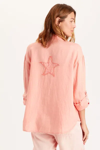 Xcvi Babin Star Button-up In Pink
