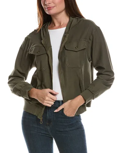 Xcvi Balfore Bomber Jacket In Green