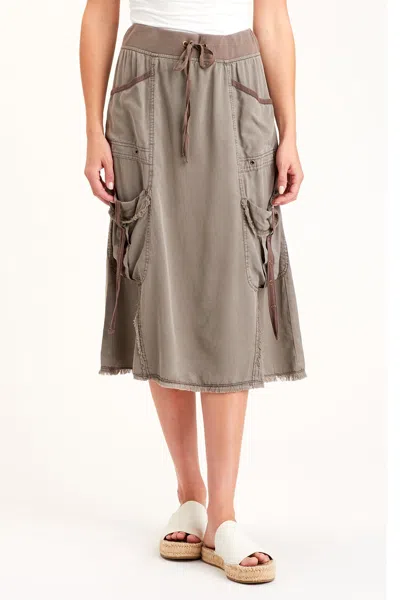 Xcvi Bellamy Skirt In Brown
