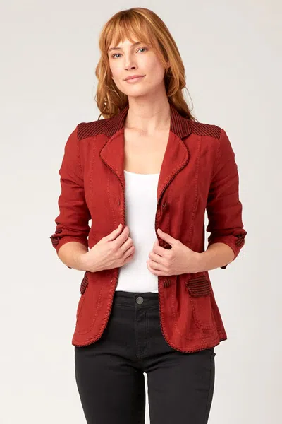 Xcvi Bespoke Blazer In Red