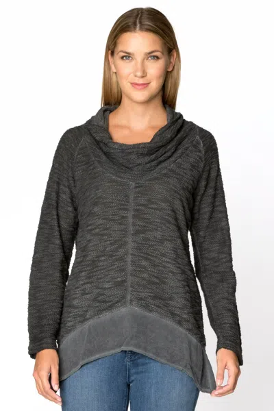 Xcvi Bibiana Top In Gray