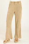 Xcvi Bishop Pant In Distress Wash Linwood In Neutral